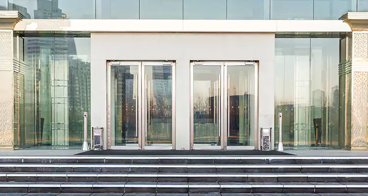 Automatic Sliding Storefront Doors Replacement in Sarasota Springs, FL