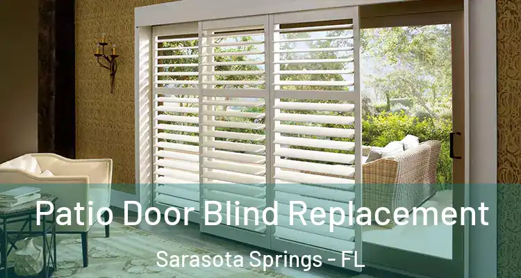  Patio Door Blind Replacement Sarasota Springs - FL