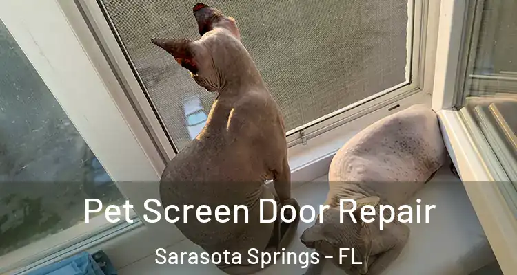  Pet Screen Door Repair Sarasota Springs - FL
